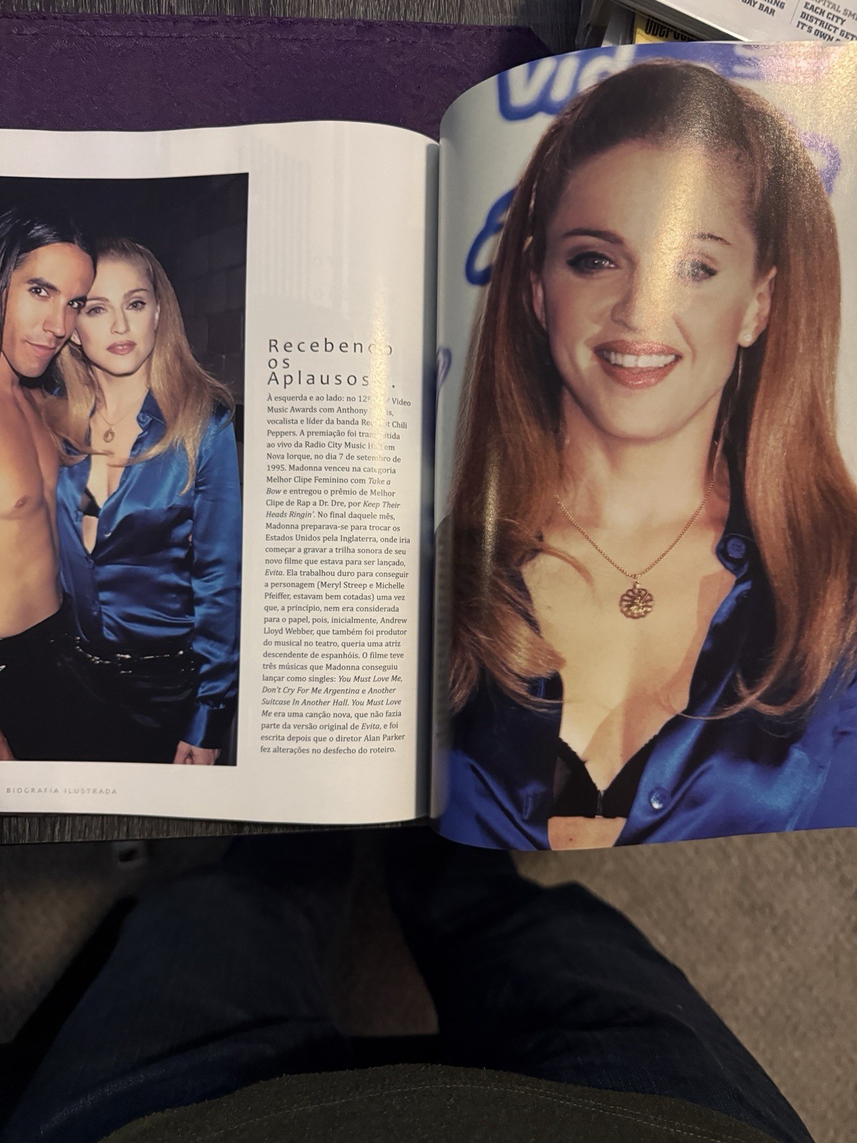 MADONNA BY MARIE CLAYTON OVER 200 PAGES OF PICS VERY GOOD CONDITION SUPER RARE!!