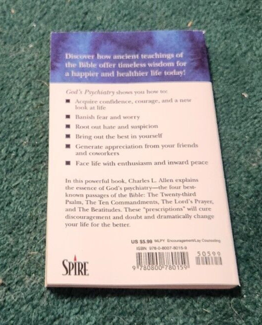 GOD’S PSYCHIATRY Charles L. Allen Spire Paperback