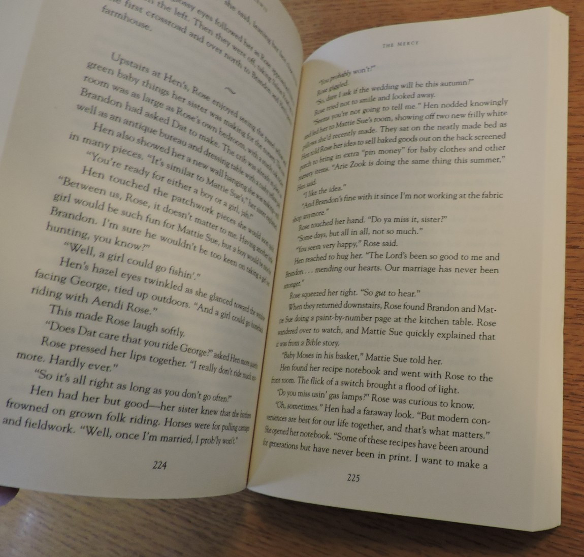 The Mercy (The Rose Trilogy, Book 3) by Lewis, Beverly Paperback 303 pages
