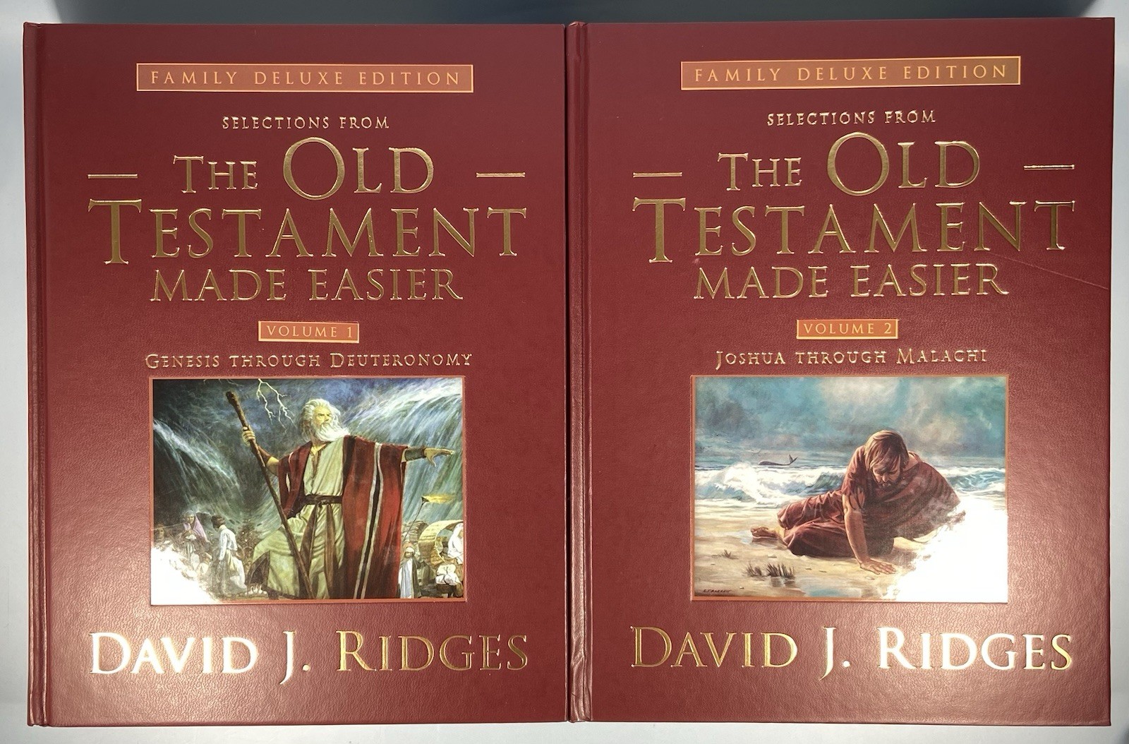 David Ridges Made Easier Full Set Family Deluxe Ed Hardcover LDS