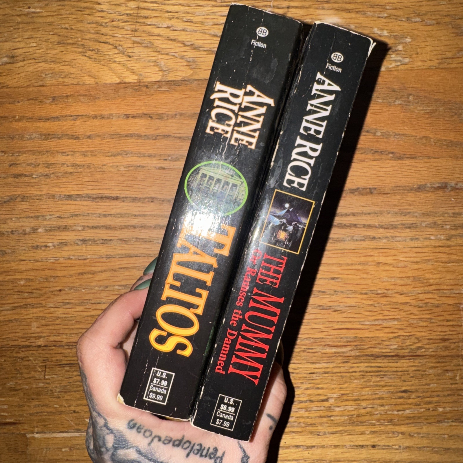 Anne Rice Books Lot The Mummy Taltos PB Paperback