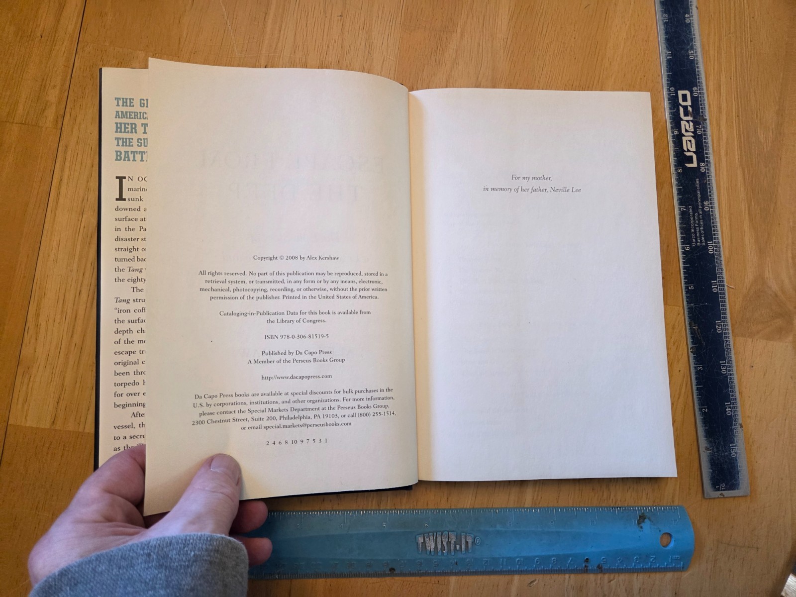 Escape from the Deep by Alex Kershaw (2008, Hardcover)