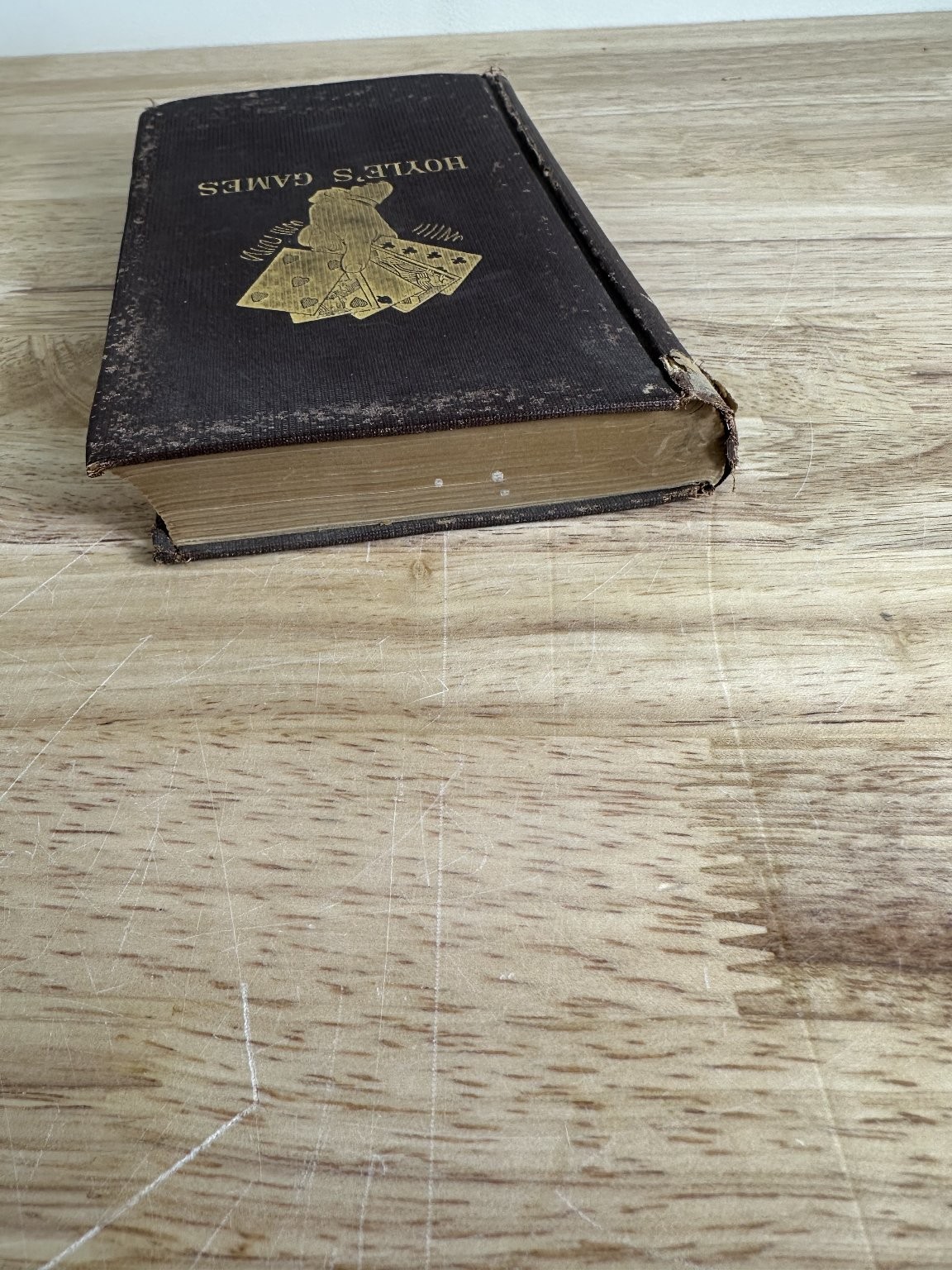 American Hoyle Gentleman’s Hand-Book of Games TRUMPS 1920 22nd Ed Fitzgerald