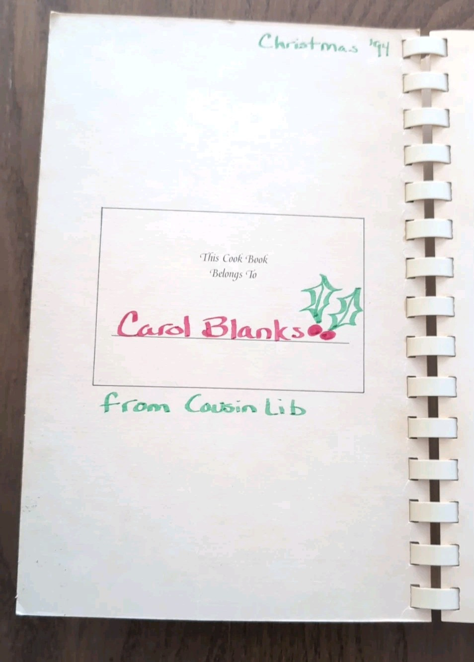 St. Alban’s Cook Book Spiral Bound 1983 Mount Saint Alban Washington DC