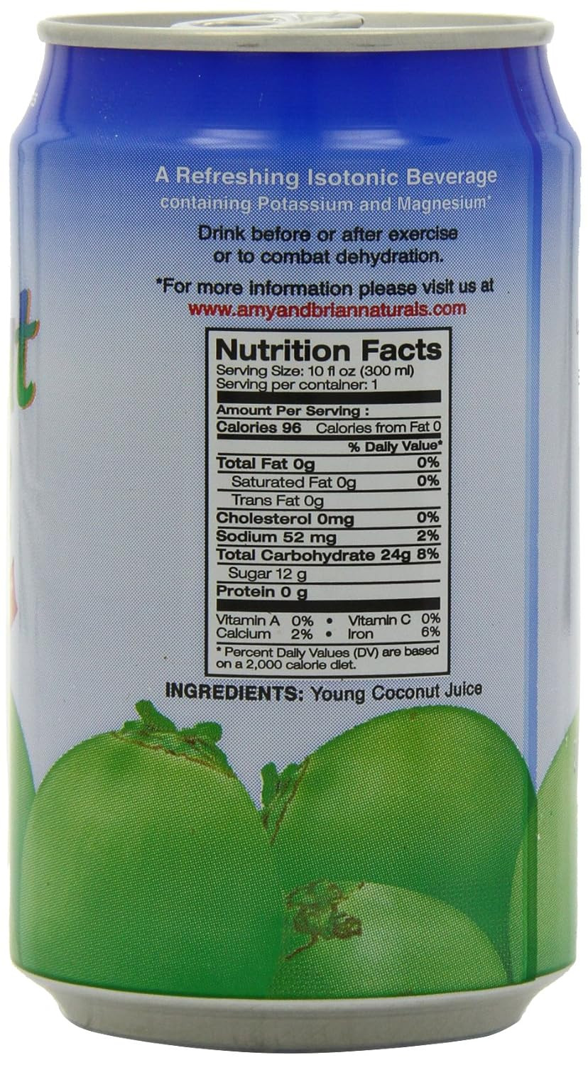 Coconut Water Original, 10 Fl Oz (Pack of 24)