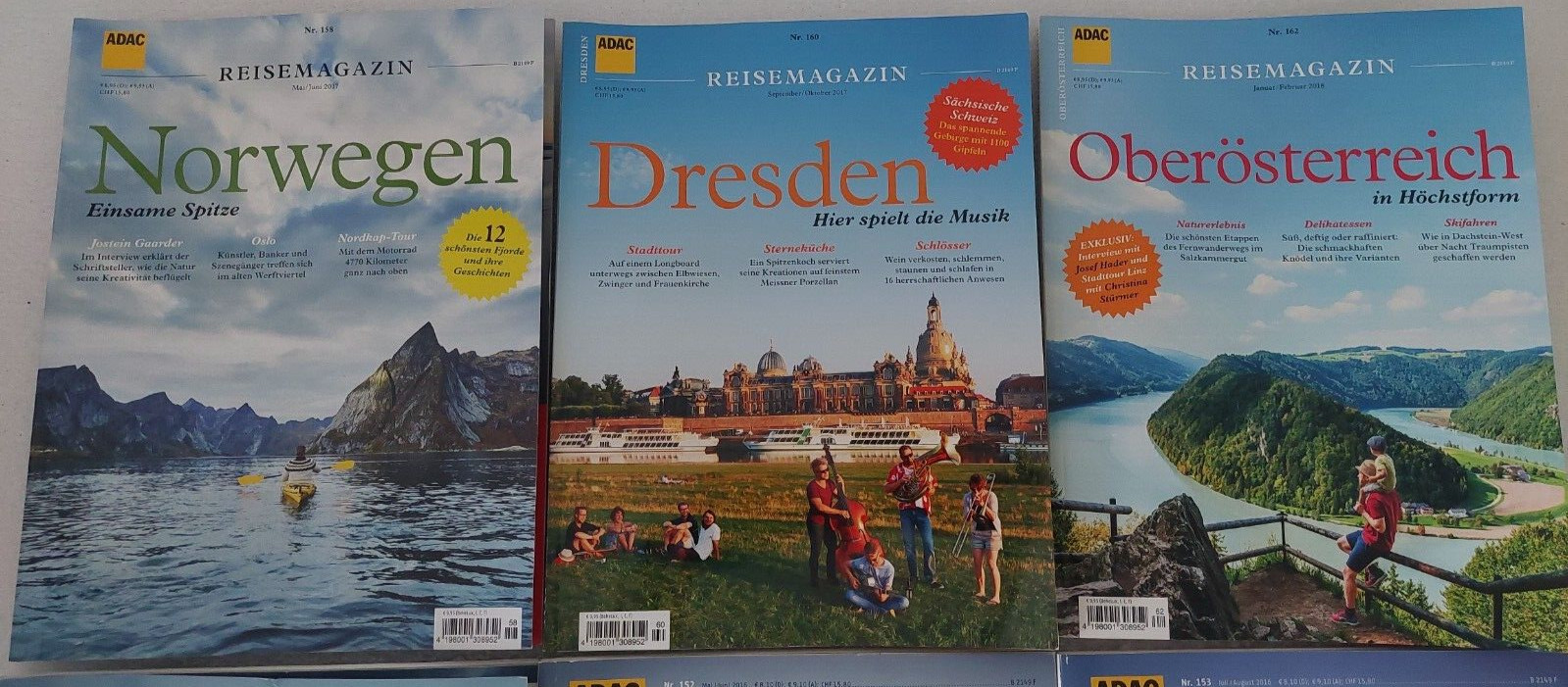 1×13 Pcs. ADAC Travel Magazine – Used