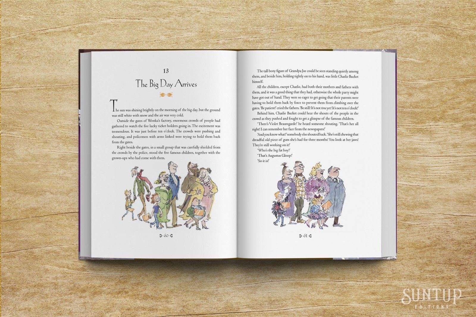 Roald Dahl / Charlie and the Chocolate Factory / Limited Suntup Artist Edition