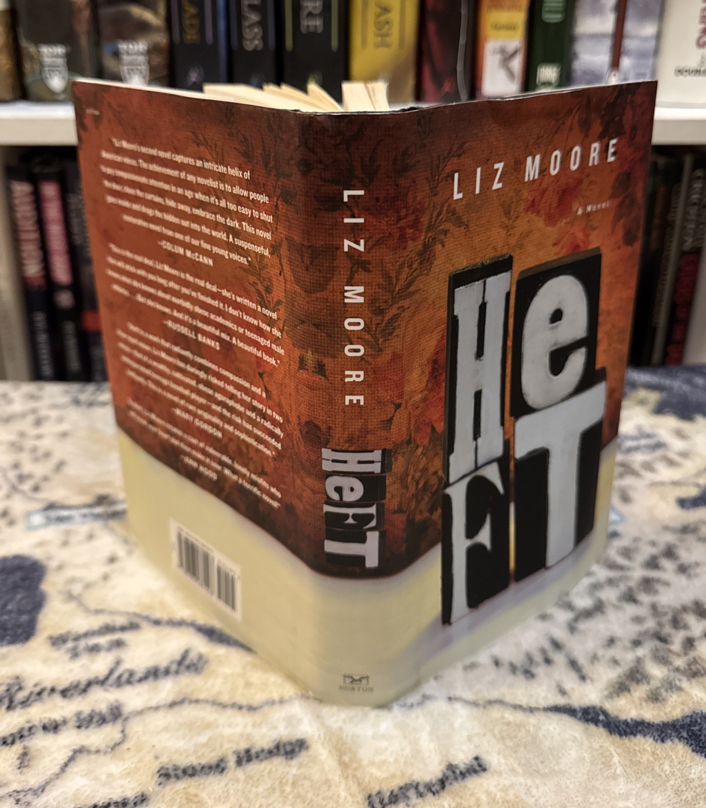 Heft by Liz Moore (2012, Hardcover) First Edition/Print, 1st/1st, VG+