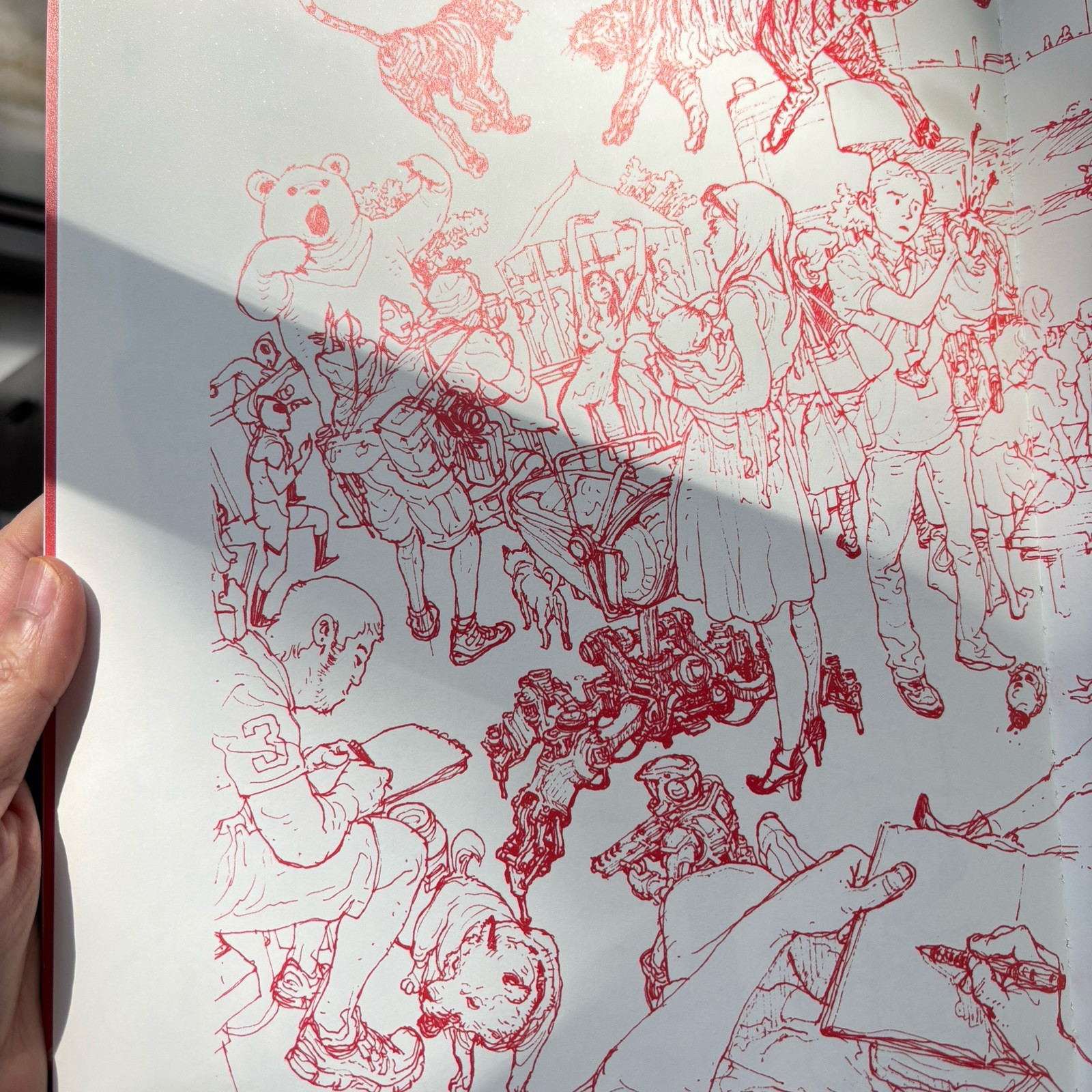 Kim Jung Gi Omphalos 2015 Sketch Book Center Of The World Sealed