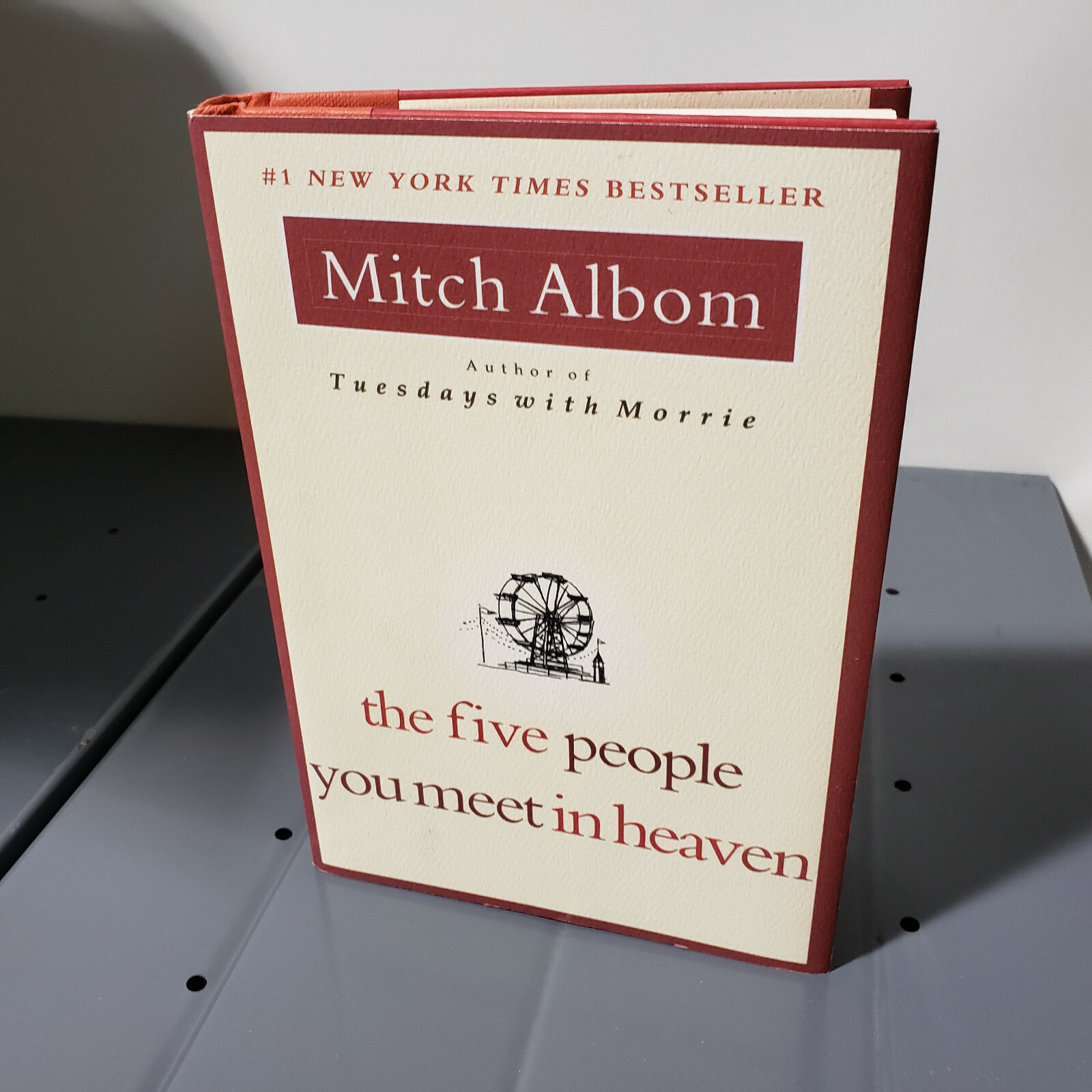 The 5 Five People You Meet in Heaven by Mitch Albom Hardcover book FREE SHIPPING