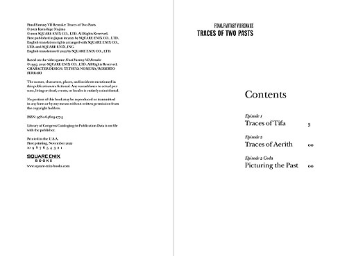 Final Fantasy VII Remake: Traces of Two Pasts (Novel), Nojima, Kazushige, Excell