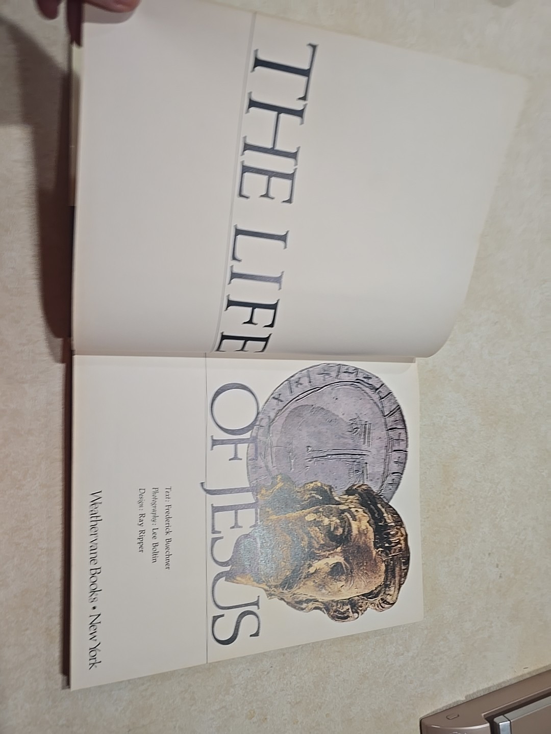 The Life Of Jesus Frederick Buechner Christian Art Photography Hardcover Book