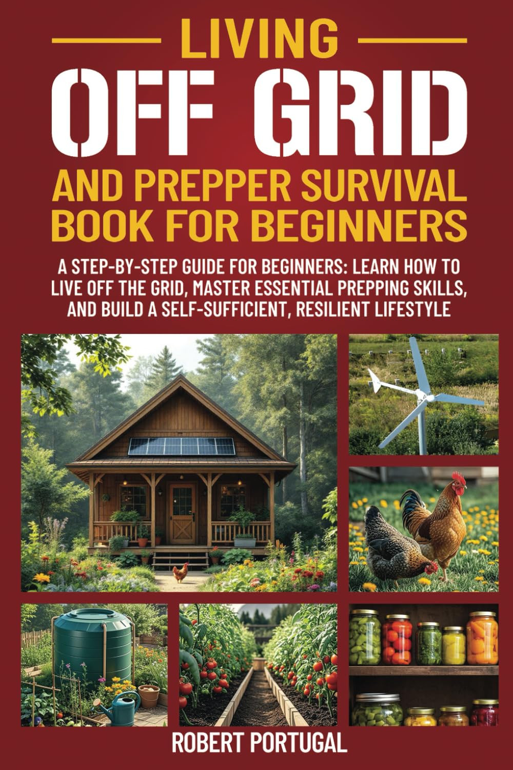LIVING OFF GRID AND PREPPER SURVIVAL GUIDE FOR BEGINNERS: LEARN HOW TO LIVE OFF