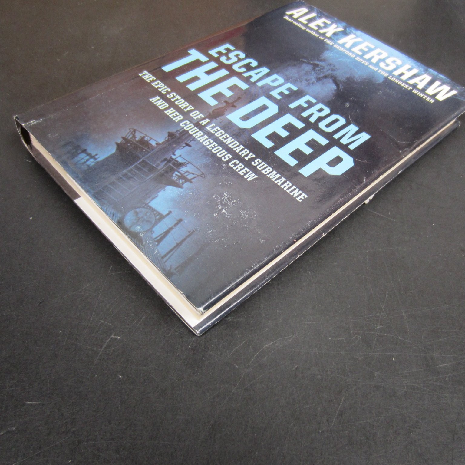 Escape From The Deep Alex Kershaw 2008 WWII Submarine History Da Capo Press HCDJ