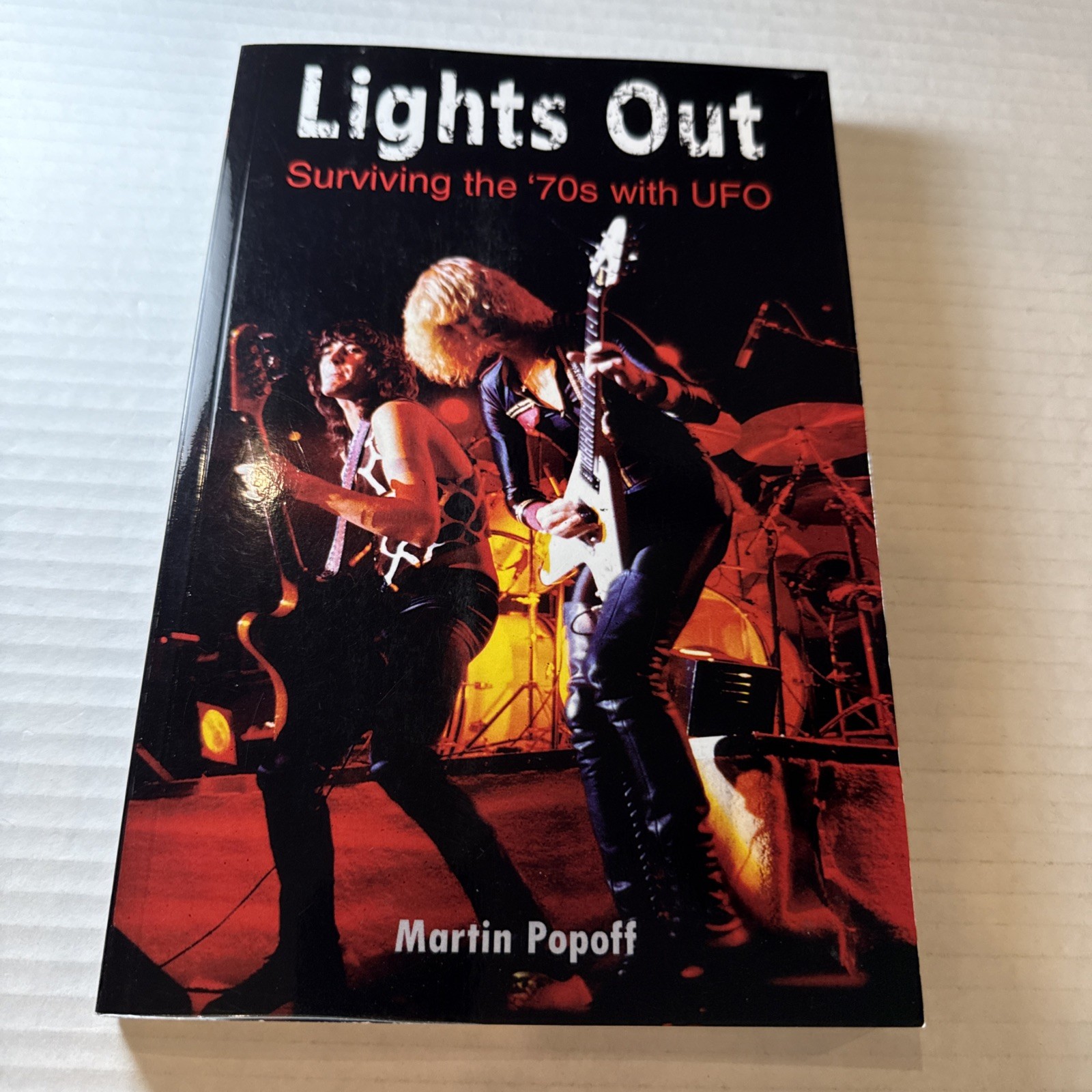 Lights Out: Surviving the ’70s with UFO by Popoff, Martin Paperback New