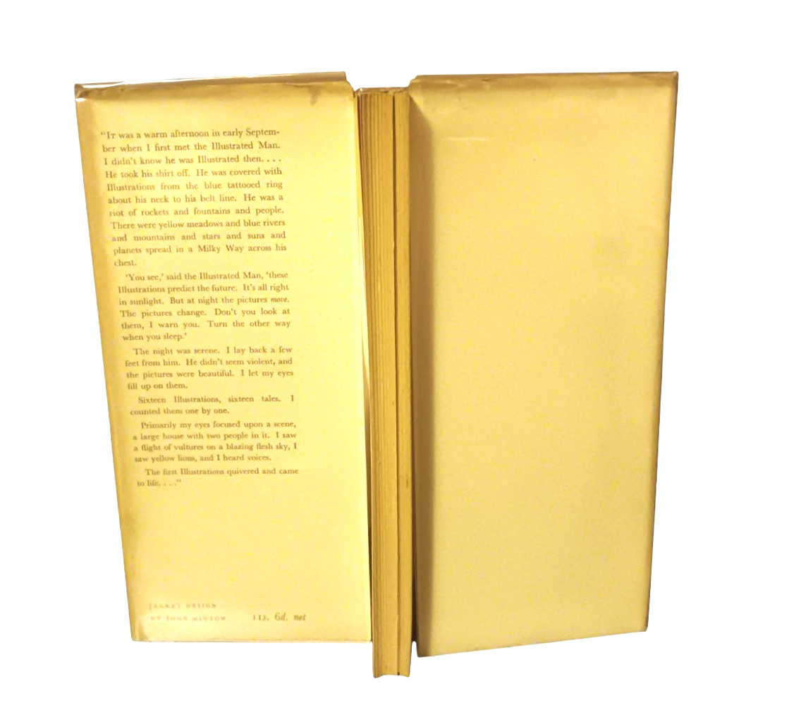 Illustrated Man – Ray Bradbury – First UK Edition – 1/1 – 1952 – VG/VG – RARE