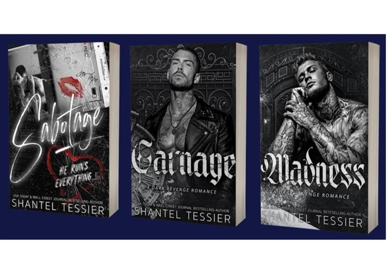 Sabotage 3 book set By Shantel Tessier Paperback Free Shipping ENGLISH
