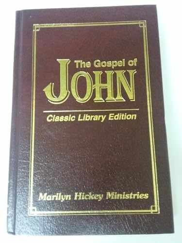 The Gospel of John Classic Edition – Hardcover, by Marilyn Hickey – Very Good x