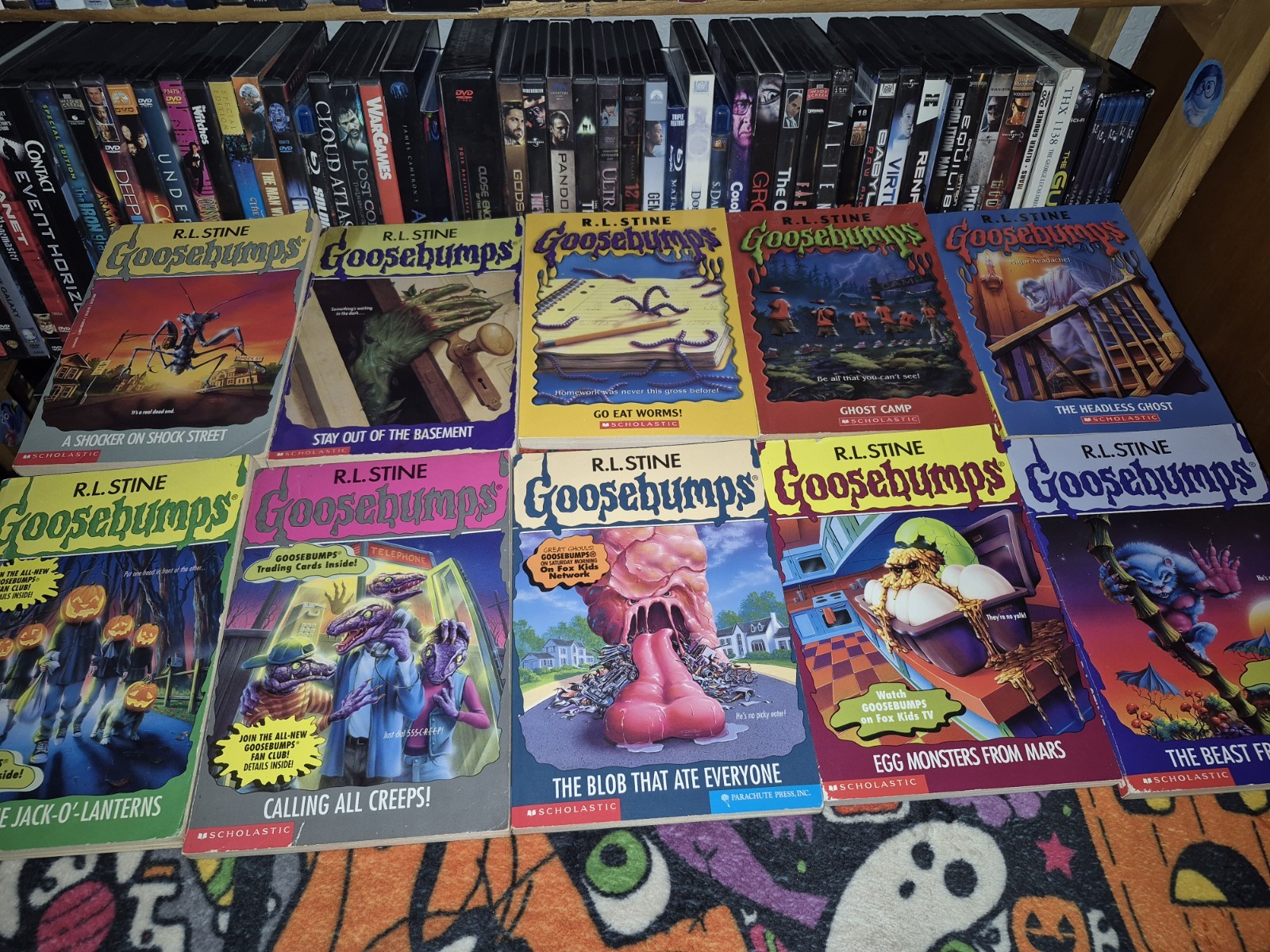 Goosebumps R.L Stine Apple Fiction Lot of 32 Scholastic Books Vintage 90s-2000s