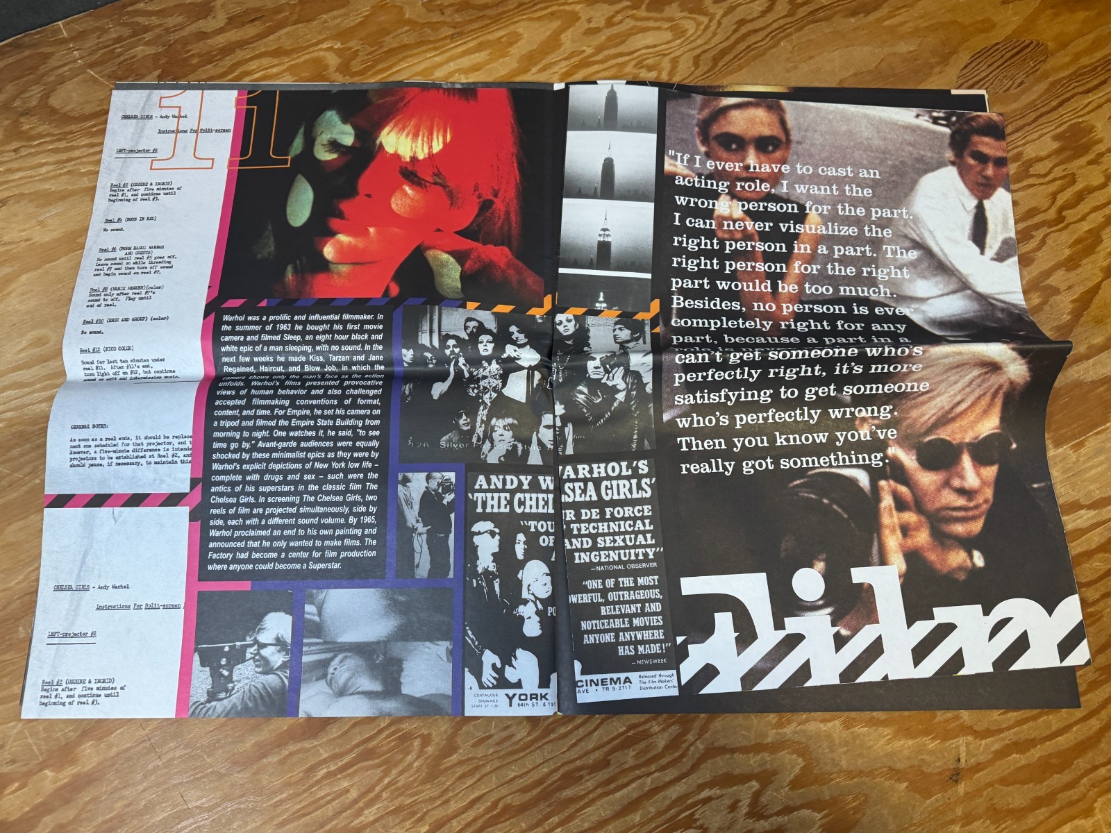 Andy Warhol by Cultura, 2005, First Edition, 30 pages tabloid-style book