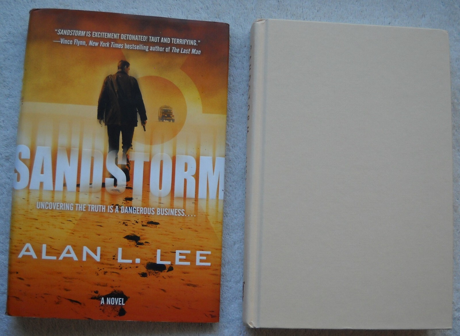 Signed Sandstorm by Alan L. Lee – 1st Edition, Hardcover, 2013