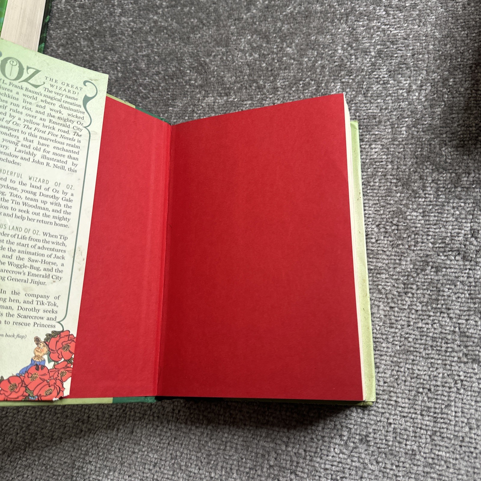 Lot Of 3 Novels 1 Through 15 of the Oz Series Hard Cover L. Frank Baum