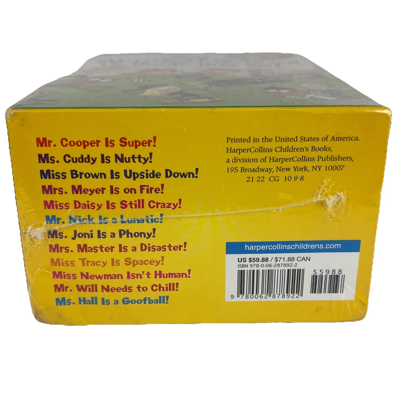 My Weirdest School 12-Book Box Set Books Bundle 1-12 Dan Gutman Jim Paillot READ