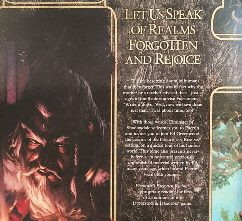 Ed Greenwood Presents Elminster’s Forgotten Realms – Dungeons & Dragons