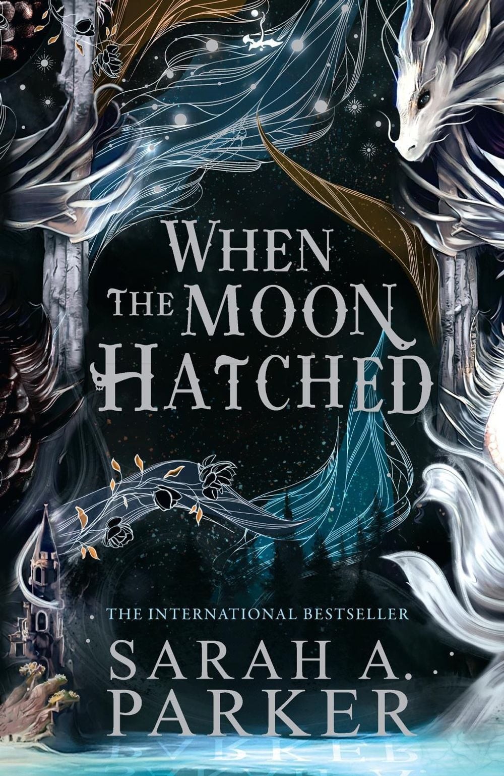 When the Moon Hatched by Sarah A. Parker Hardcover Book