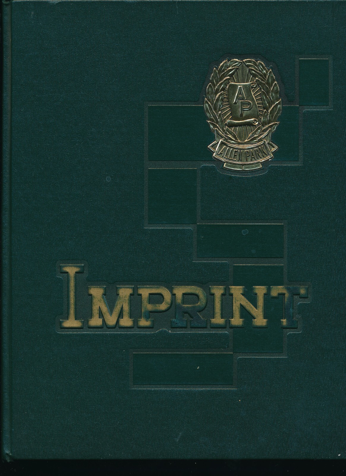 Allen Park MI Allen Park High School yearbook 1963 Michigan