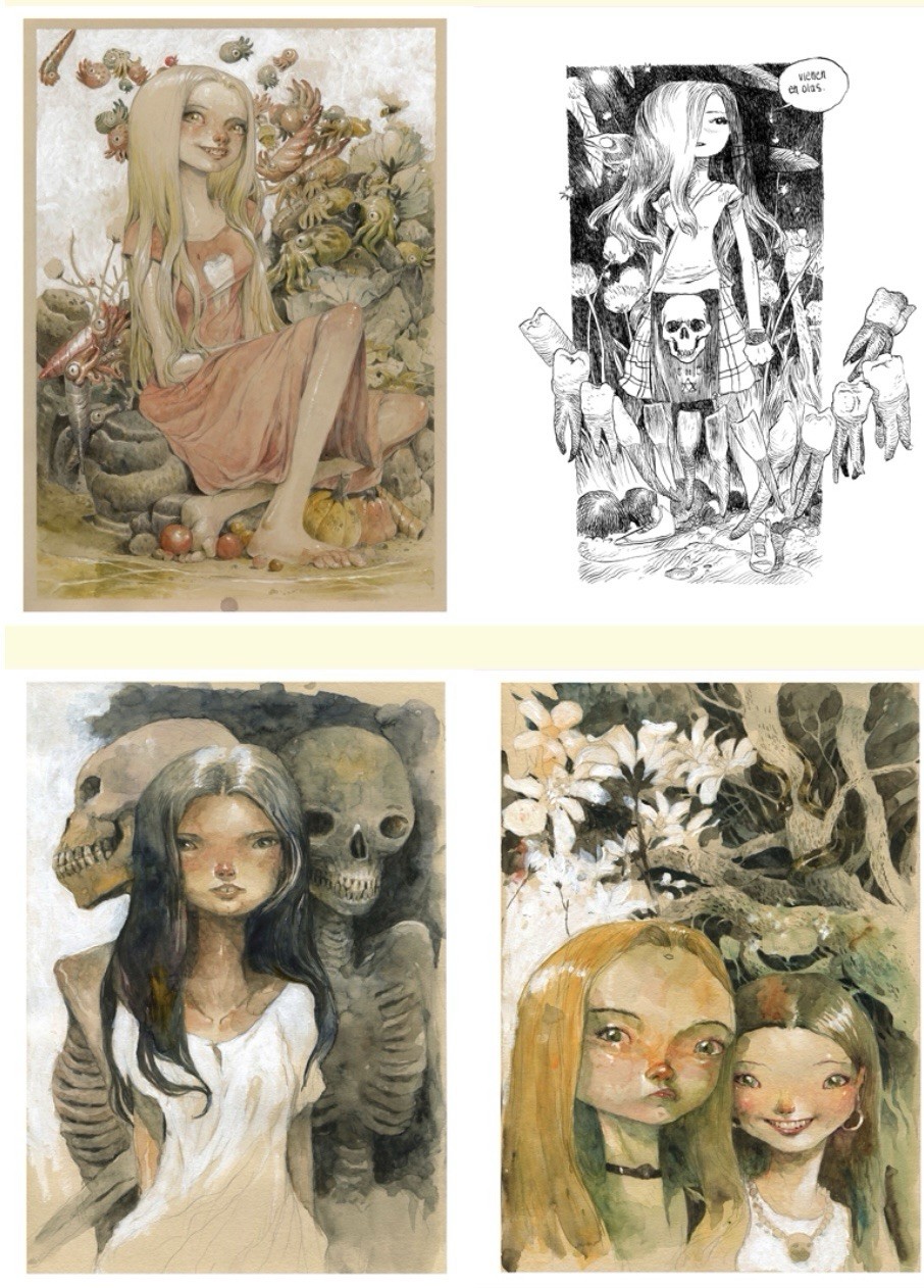 Organica Sketch Drawing Book 2023 Rain Of Doom & Tony Sandoval