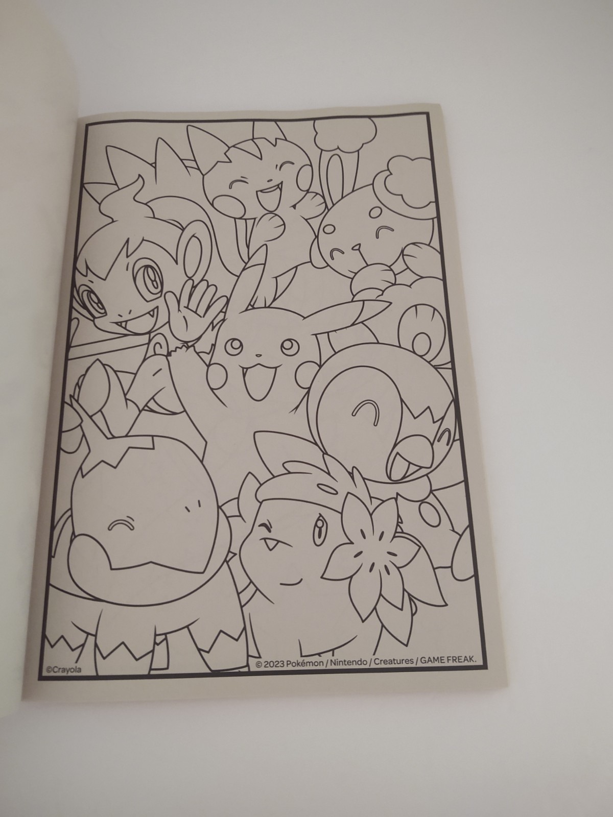 Crayola Pokemon Coloring Book – 96 pages + Sticker Sheet Brand NEW