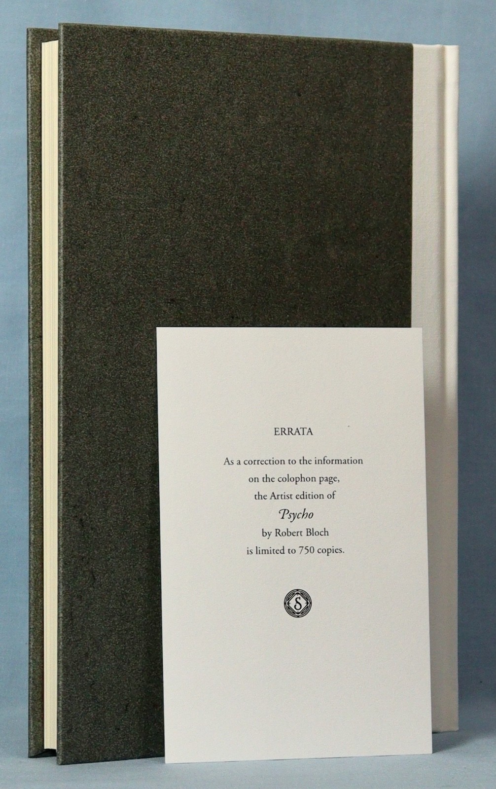 Robert Bloch PSYCHO Limited Suntup Artist Edition Signed by Artists Slipcase OOP