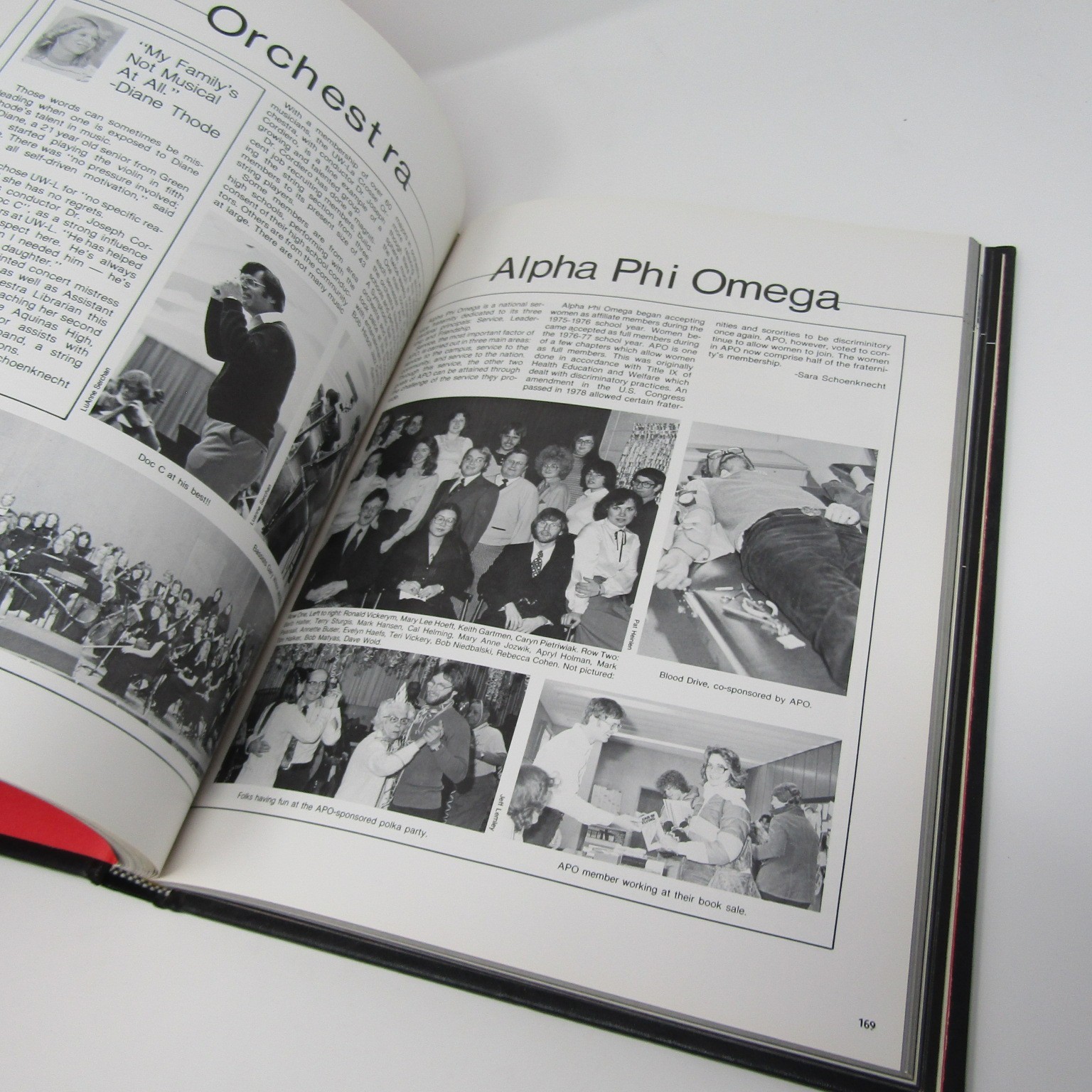 1979 UW-LaCrosse College Yearbook University Wisconsin Hardcover 272 Pages