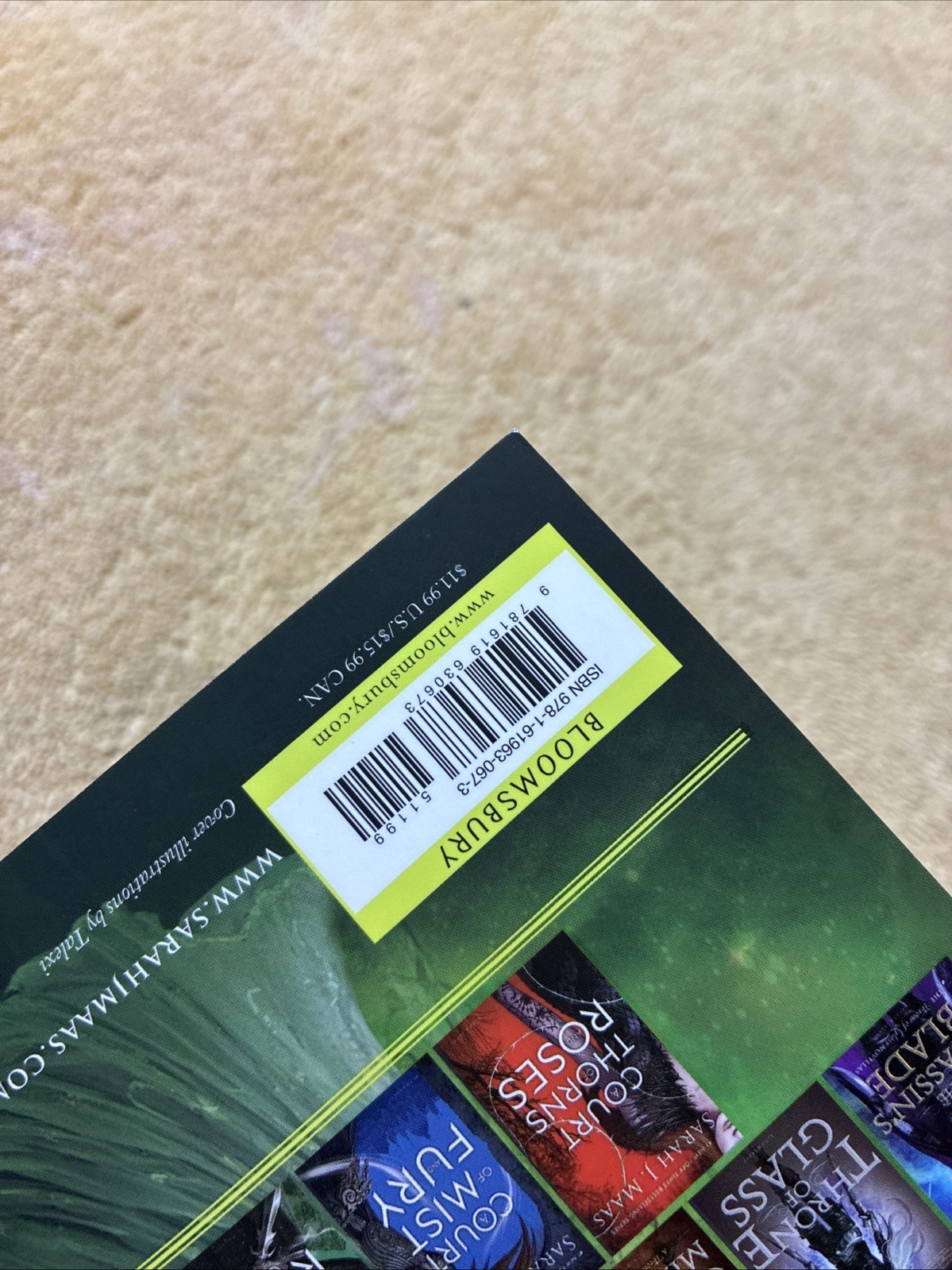 Heir of Fire by Sarah J Maas OOP Cover TPB – Throne of Glass (2015 / 11th Print)