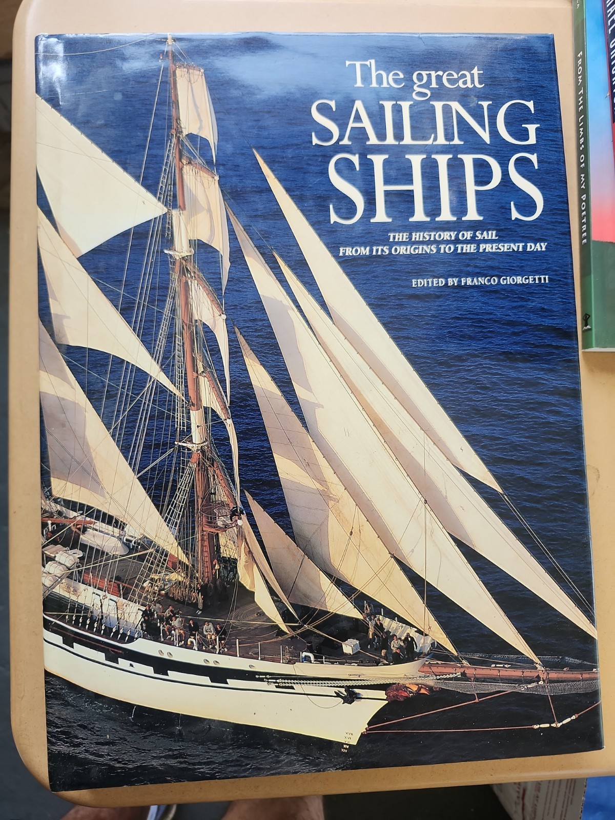 The Great Sailing Ships The History Of Sail Large Coffee Table Book Hardcover