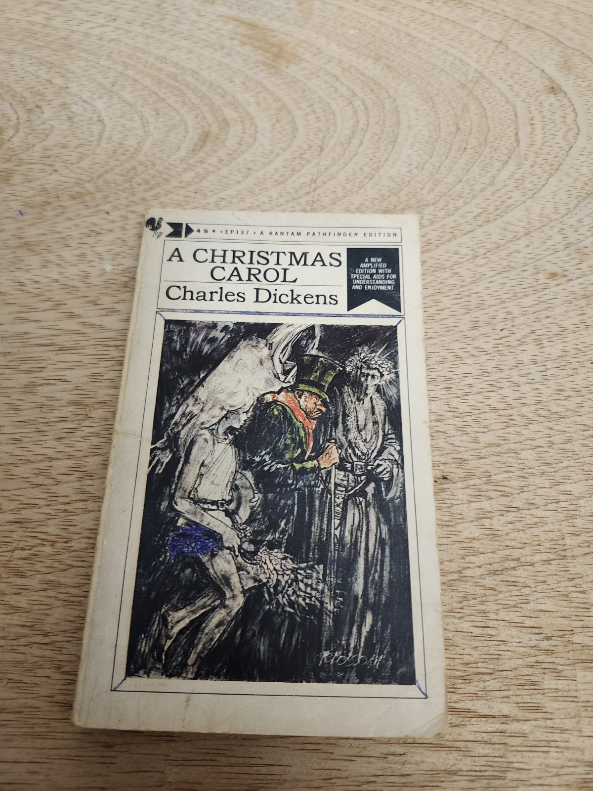 “A Christmas Carol” by Charles Dickens 1966 Bantam Pathfinder Edition Paperback