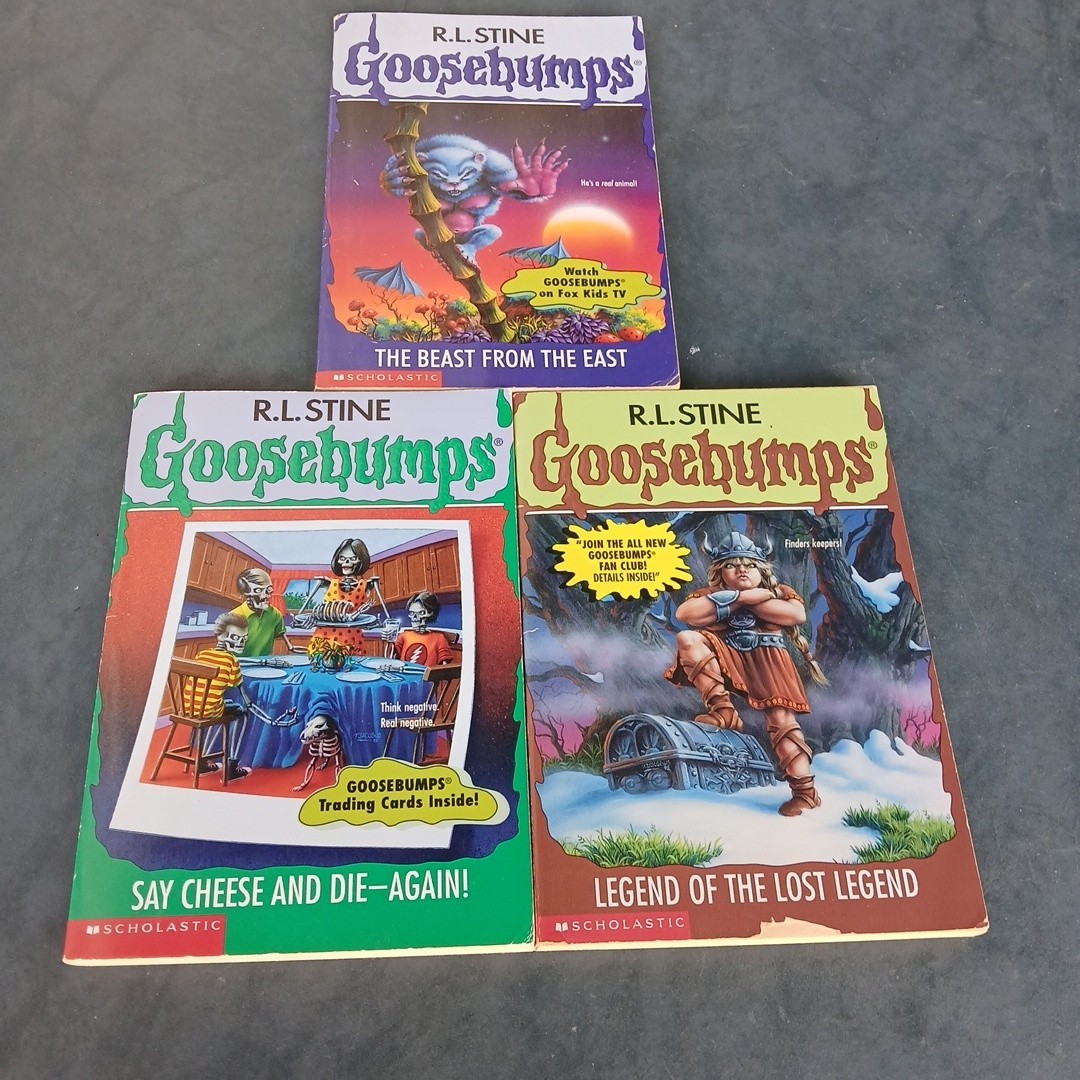 Goosebumps Books Lot of 39 Vintage 90s Original First Printing 1 3-38, 43-44, 47