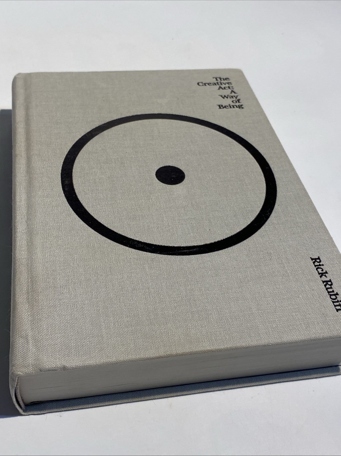 The Creative Act : A Way of Being by Rick Rubin (2023, Hardcover)