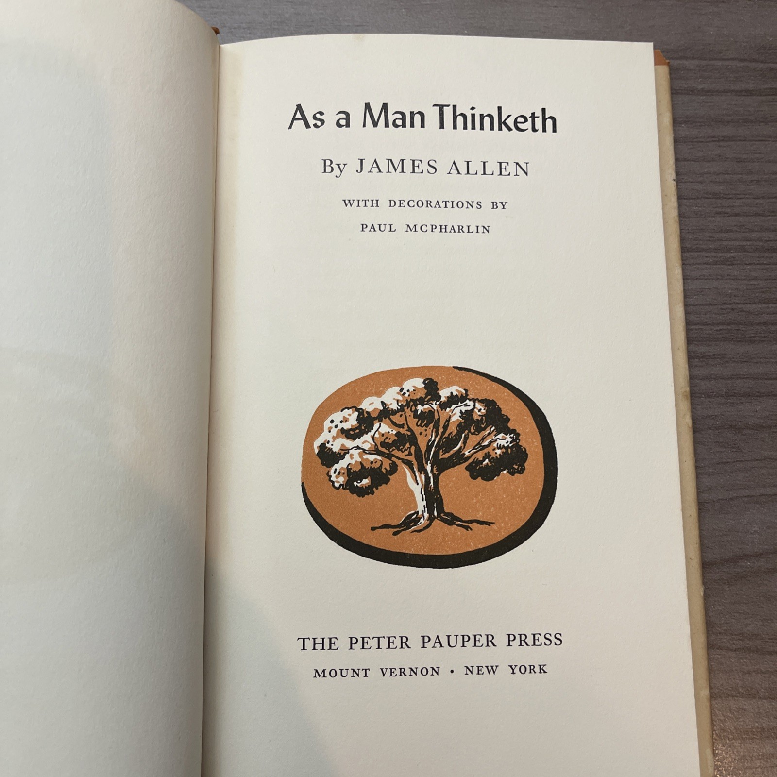 As a Man Thinketh by James Allen Vintage Rare