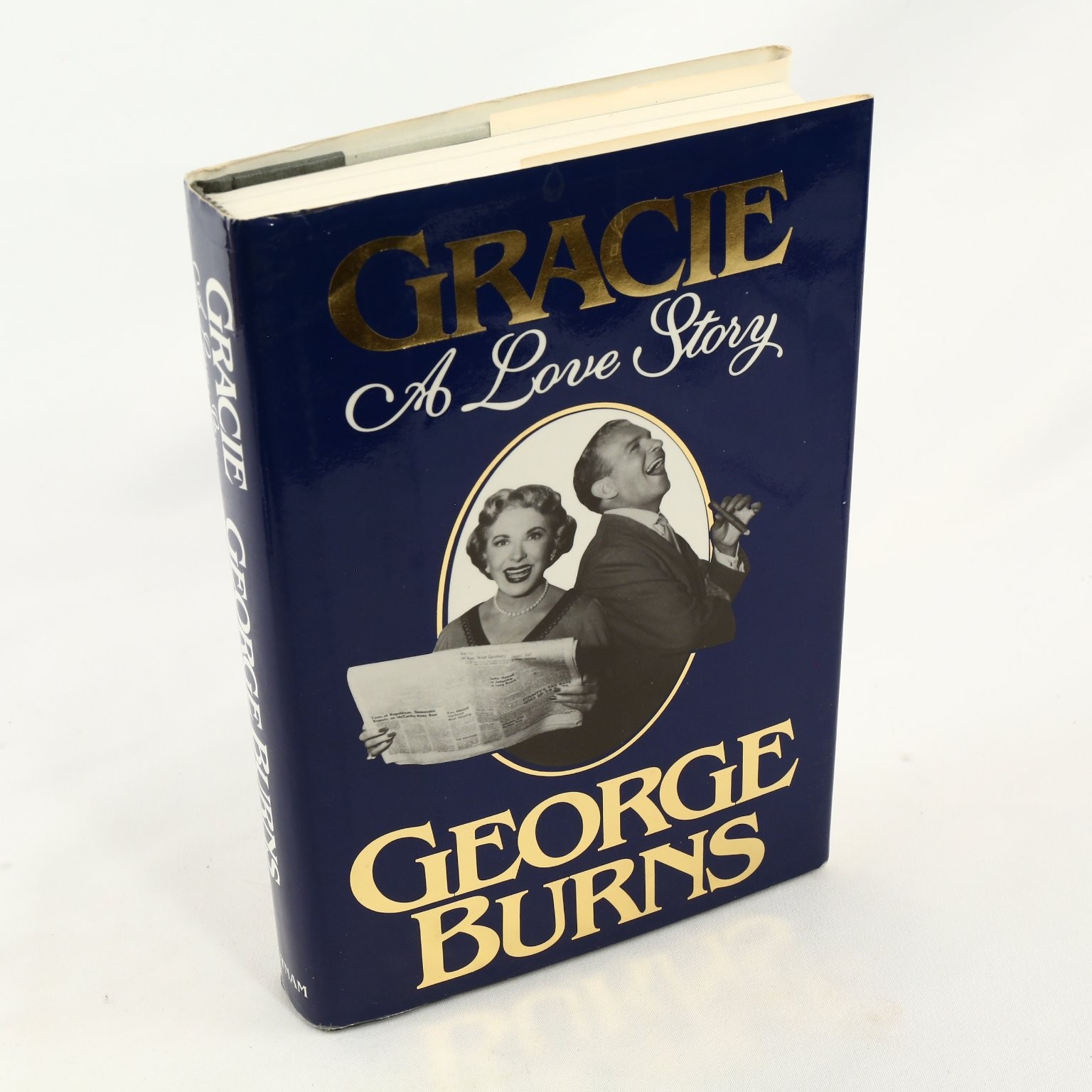 Gracie A Love Story George Burns 1988 First Printing Biography G.P. Putnam’s