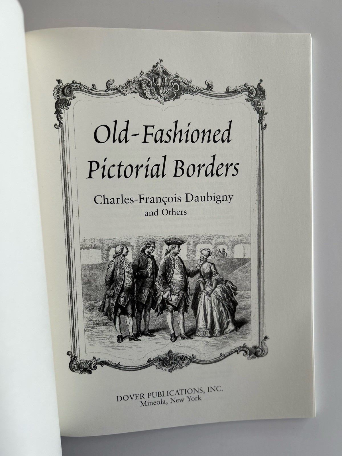 Old-Fashioned Pictorial Borders by Charles-François Daubigny (2001, Paperback)