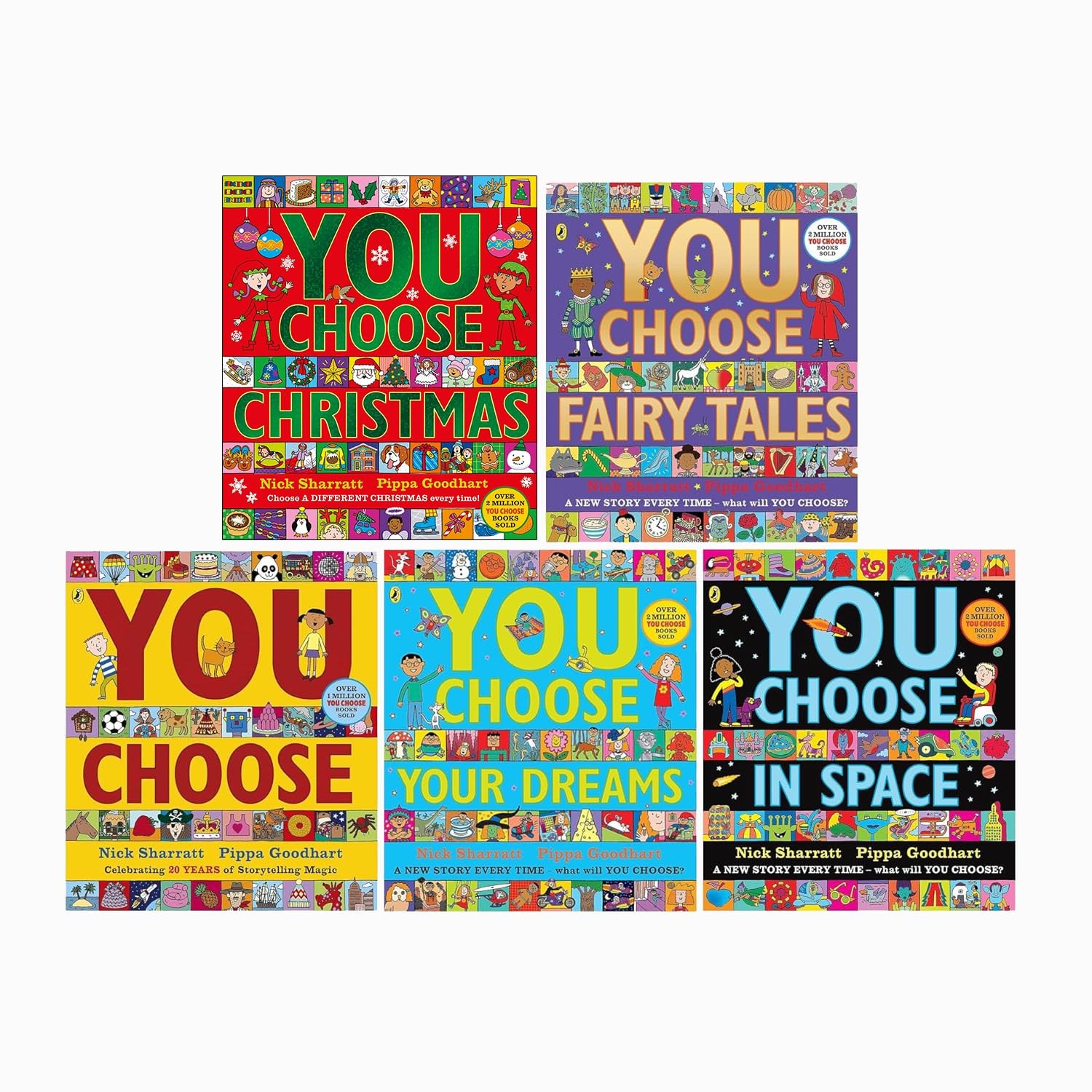 You Choose Series By Pippa Goodhart 5 Books Children’s Set – Ages 3+ – PB