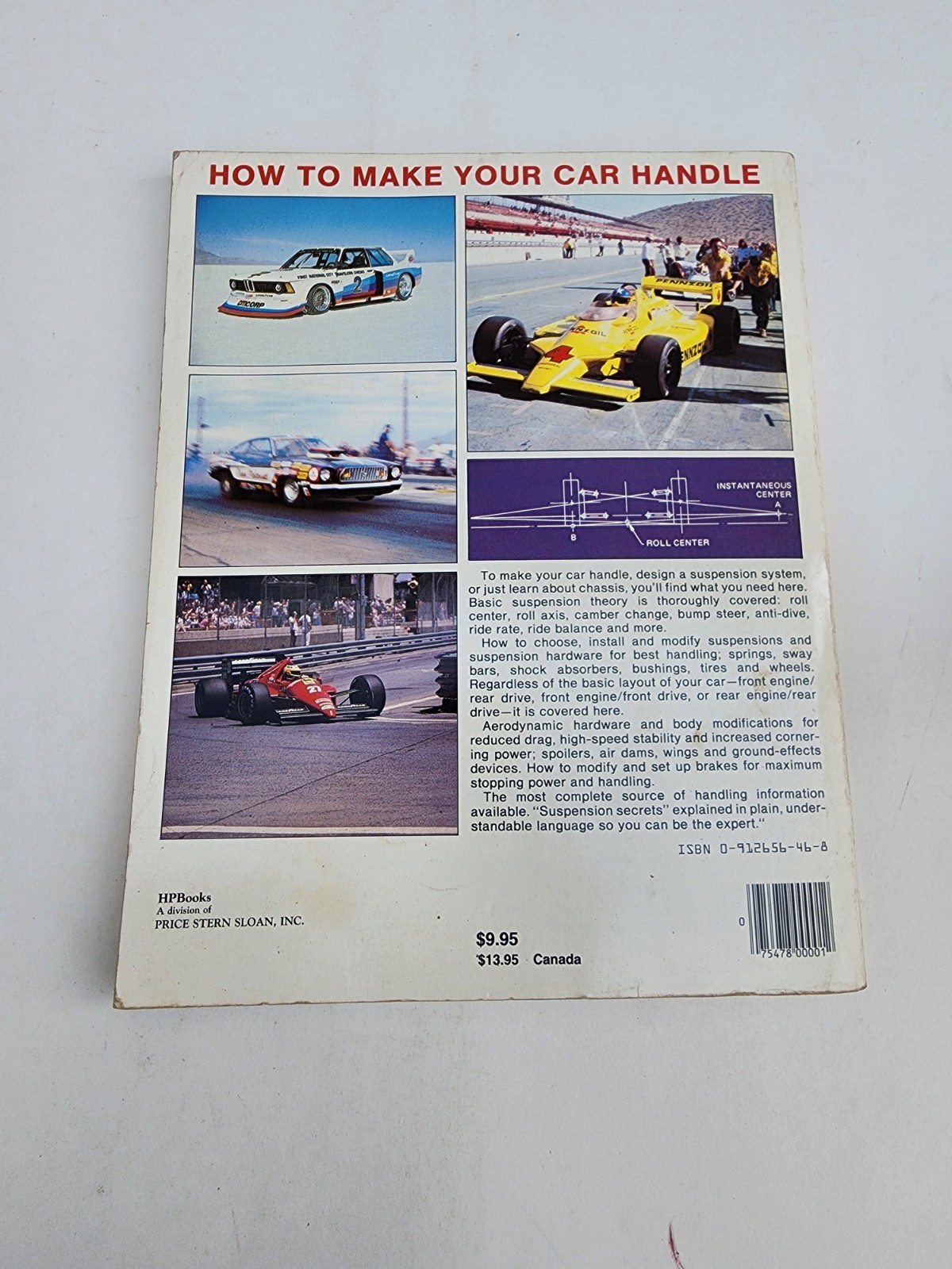 How to Make Your Car Handle By Fred Puhn 1981 Great Ephemera Classic Car Book