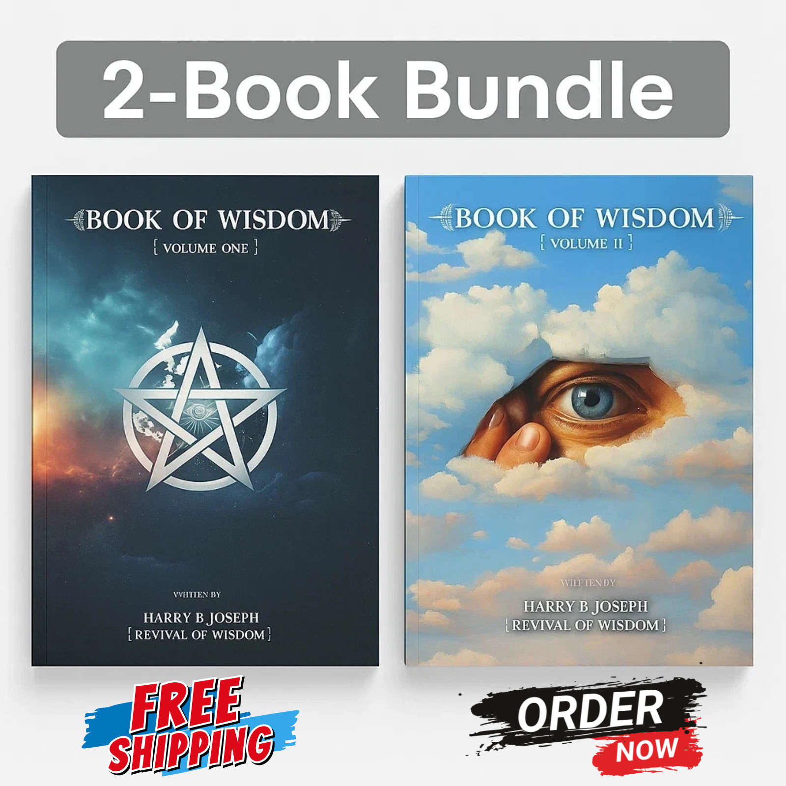 Book of Wisdom Volumes 1 & 2 by Harry B. Joseph (Paperback 2-Book Bundle)…