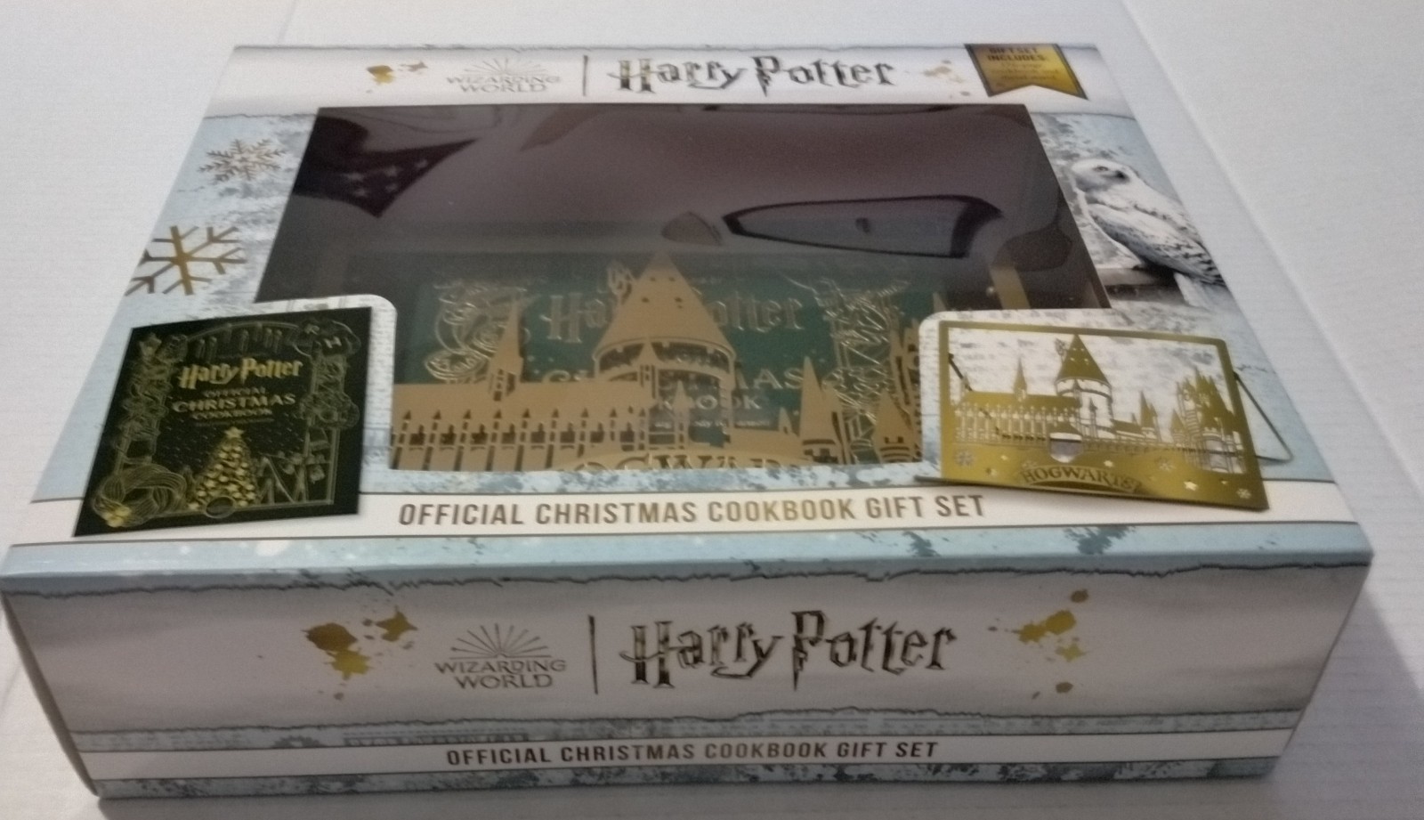 Wizarding World Harry Potter Official Christmas Cookbook Gift Set NEW