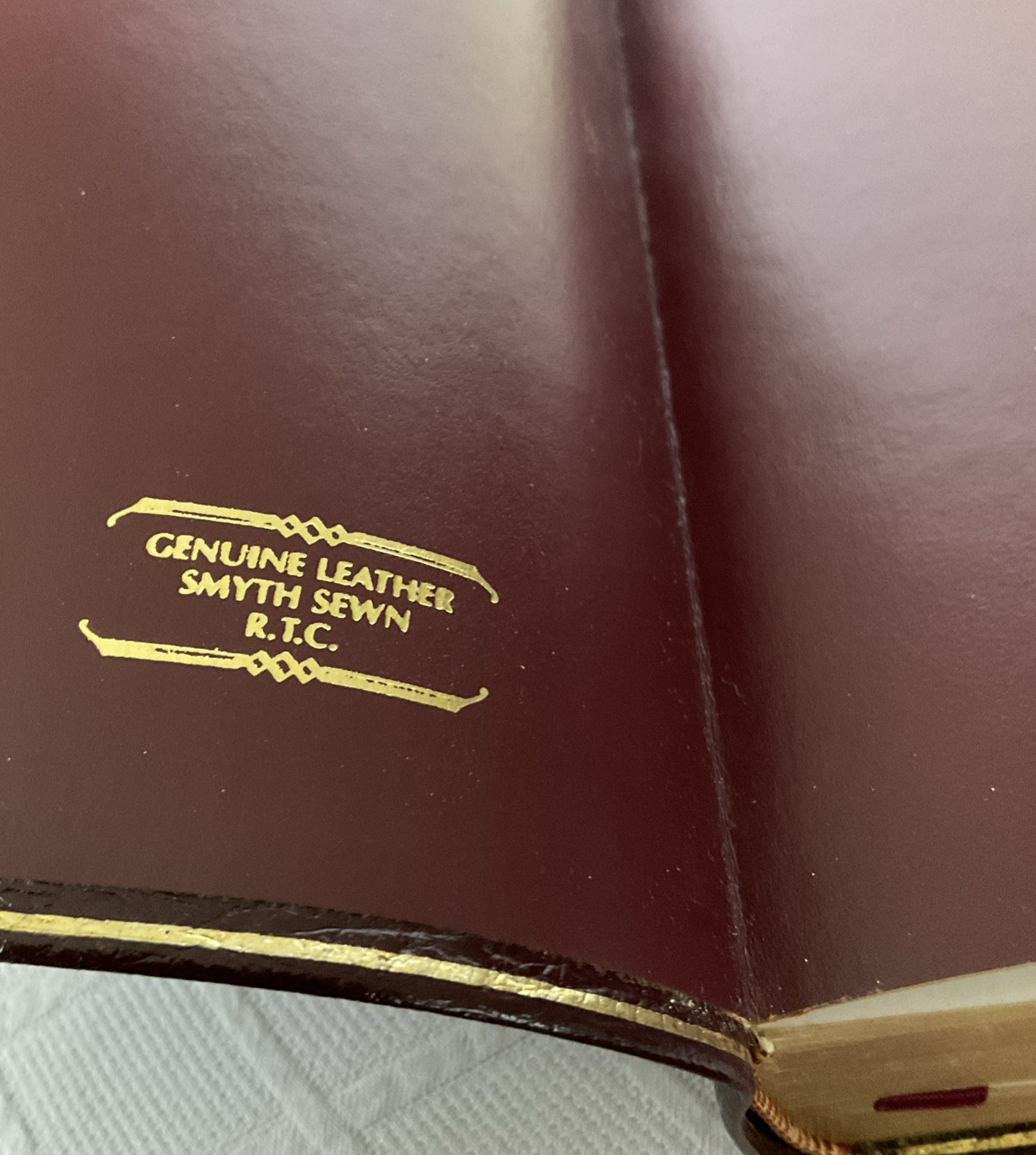 LIKE NEW***THOMPSON CHAIN-REFERENCE BIBLE***NIV***GENUINE LEATHER