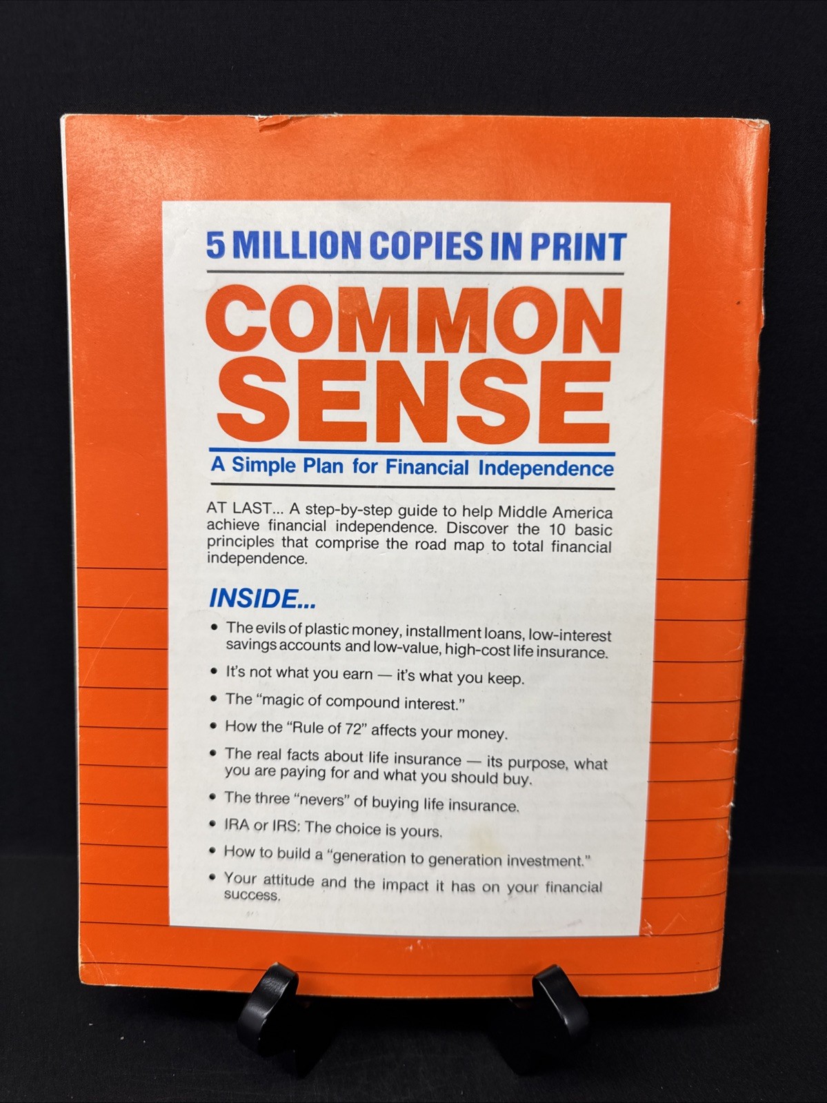 Common Sense: A Simple Plan for Financial Independence, New Revised Edition