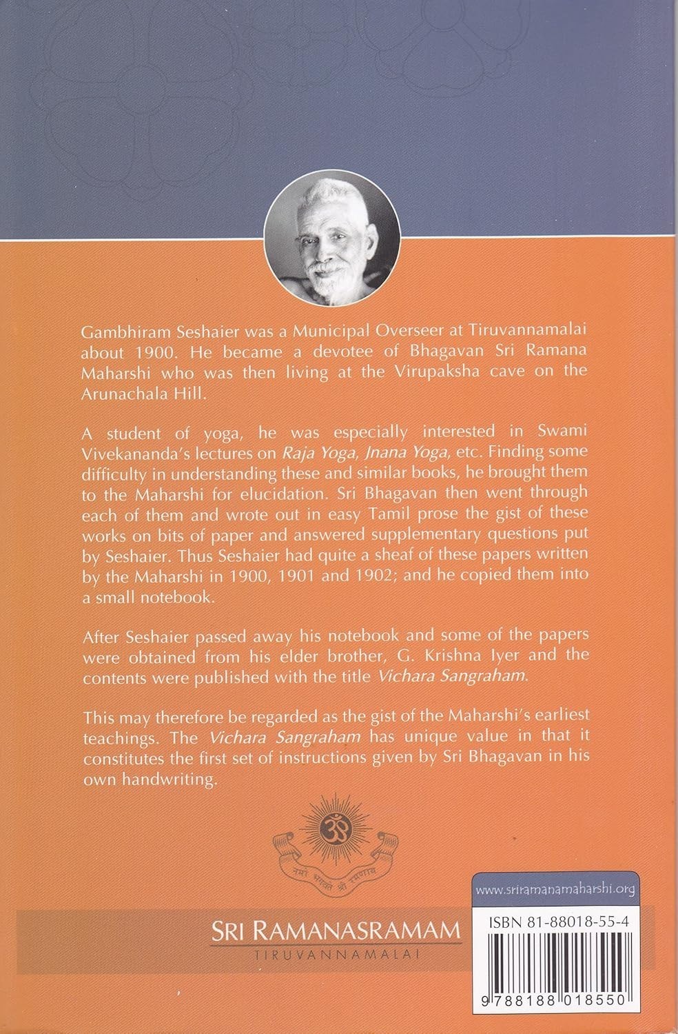 Self-Enquiry (Vichara Sangraham by Bhagavan Sri Ramana Maharshi)