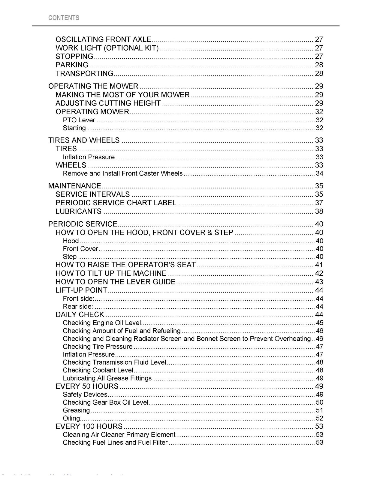KUBOTA ZD321 ZD323 ZD326 ZD331 ZERO TURN MOWER OPERATORS MANUAL – BIND – COVERS